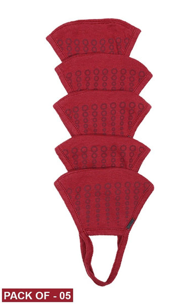 Printed Knit Fashion Mask