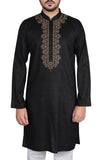 Men's Panjabi SEPIA BLACK